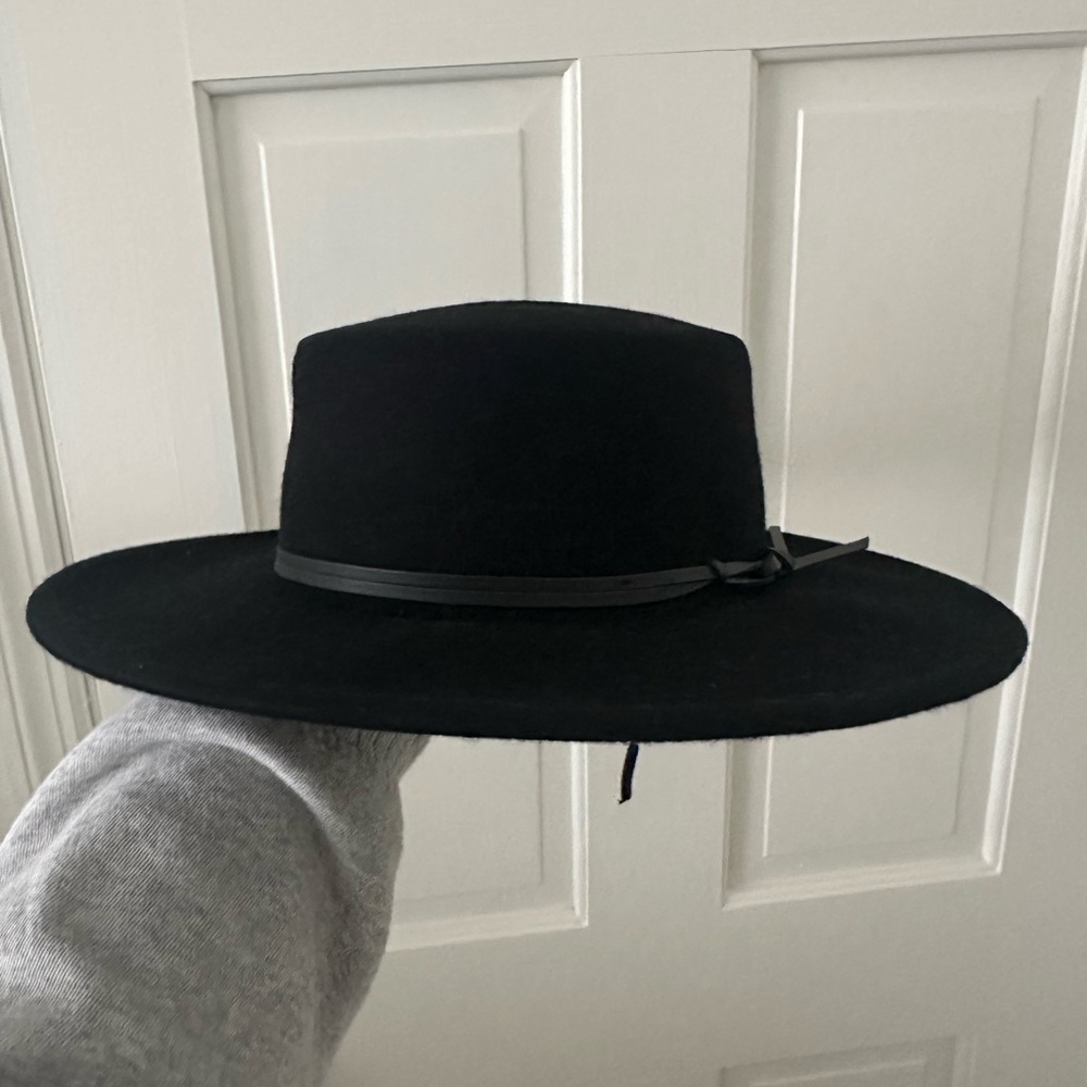 Banana Republic Black Wide-Brim Hat